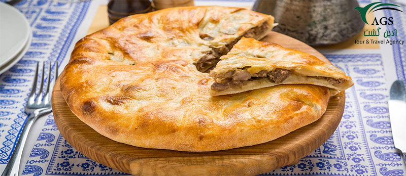 کوبداری؛ نان سنتی گرجی پرشده با گوشت