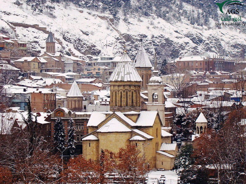 تفلیس در زمستان