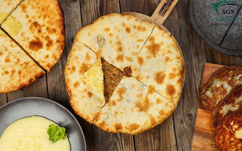لوبیانی؛ نان پرشده با لوبیای قرمز، غذای محبوب گرجی