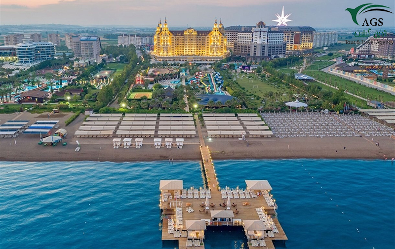 نمایی از هتل آل در آنتالیا